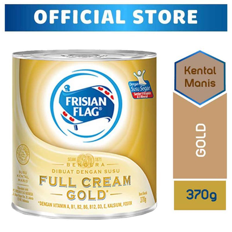 

frisian flag kental manis coklat/putih/gold 370g