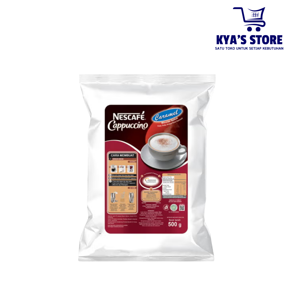 

Nescafe Cappucino Caramel 500g