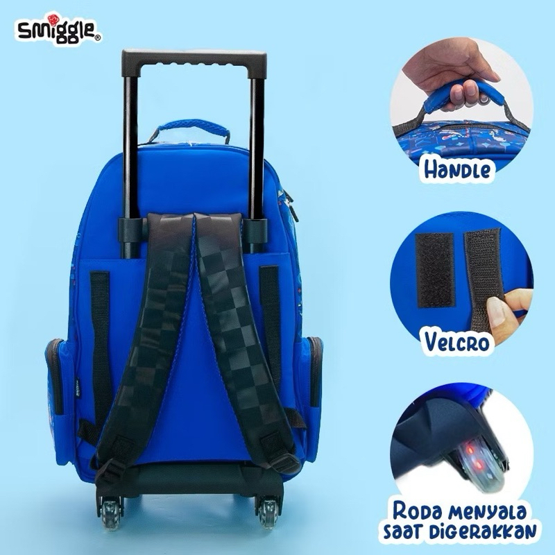 RB SMIGGLE TROLLEY Ransel trolley disney anak sd/tas trolley anak sd smiggle/tas trolley smiggle