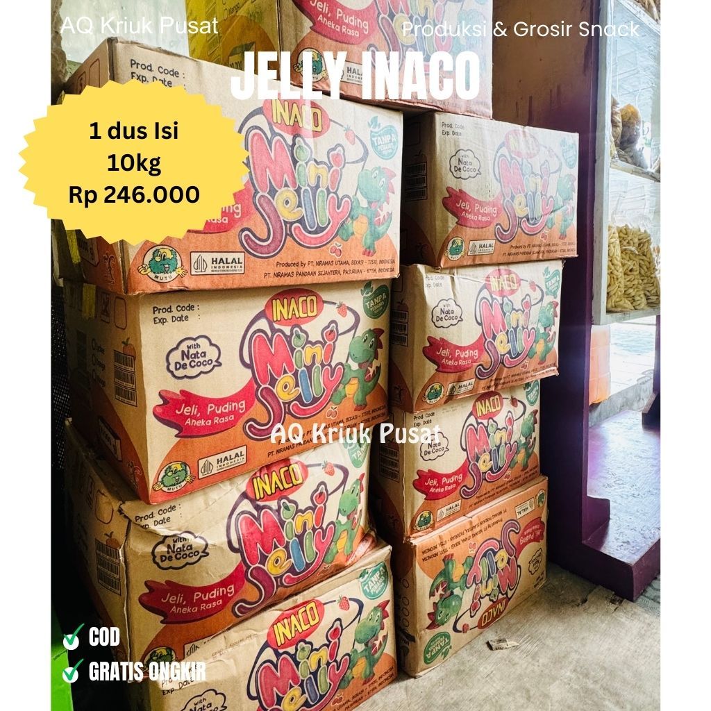 

Jelly Inaco 1dus 10kg / jelly inaco mini 1box