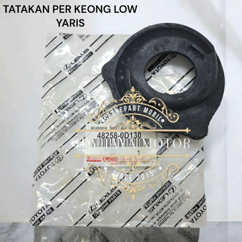 KARET TATAKAN PER KEONG BAWAH TOYOTA YARIS ASLI