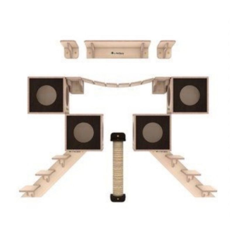 cat playground cat ree cat house rumak kucng tempel dinding