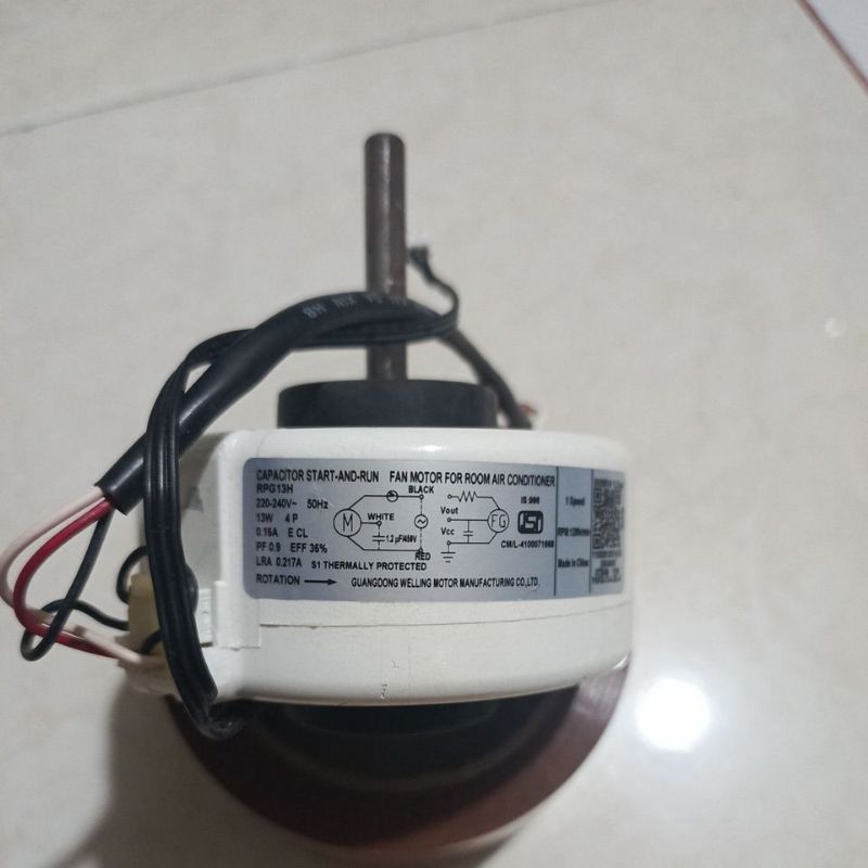 Dinamo fan indoor AC sanken 13W original