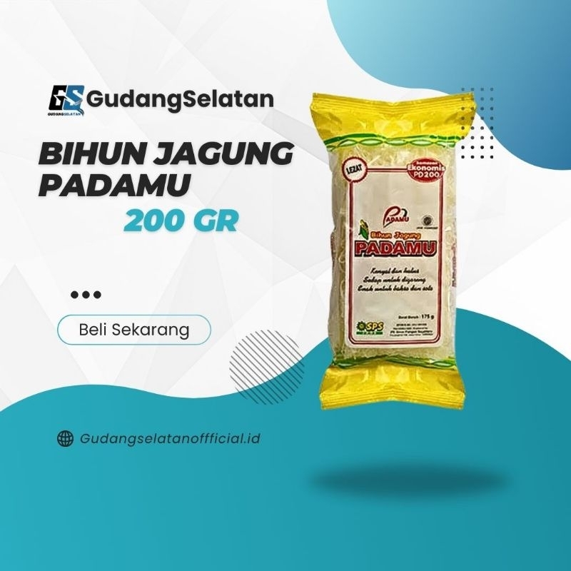 

BIHUN JAGUNG PADAMU KUNING 160gr