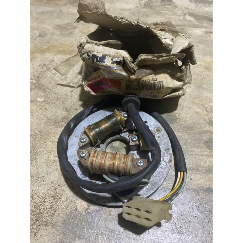 SPUL KOMPLIT SPUL ASSY 1TR RXKING COBRA RX KING KOBRA 1986-1987 ORI ASLI ORIGINAL YAMAHA