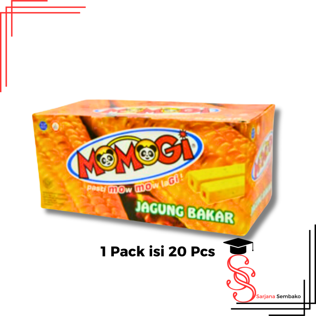 

Momogi Snack Stick Jagung Bakar - 1 Box 20 Pcs