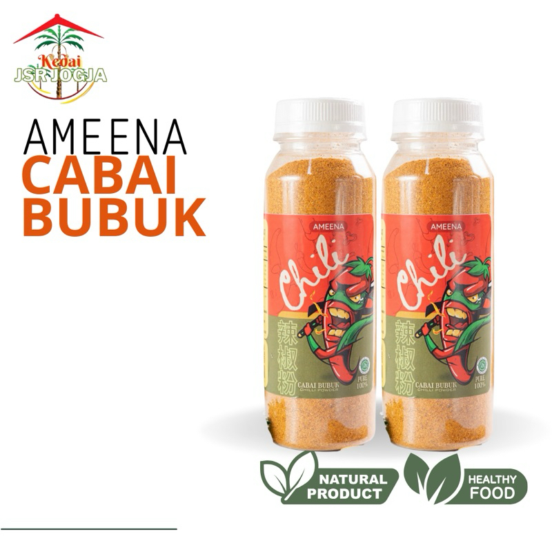 

Cabai Bubuk Chilli Powder 120GR | Ameena Premium Quality