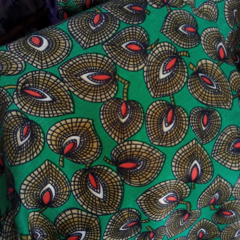 Kain Satin Santorini Silk Motif - Kain Silk Luxury - Kain Silk Style Branded - Kain Silk Original Kv