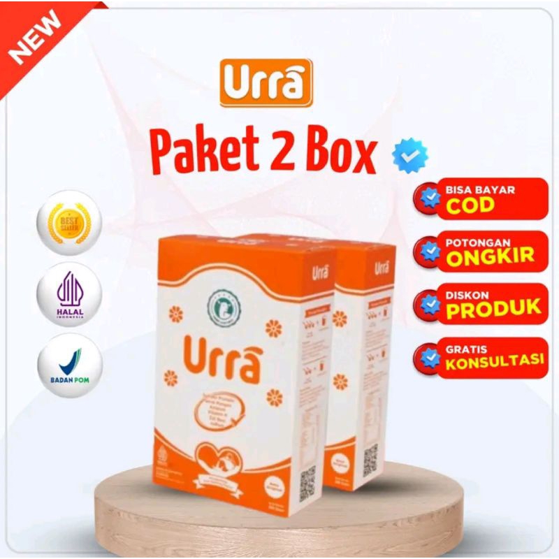 

Susu Urra Original 200gr - 2 Box