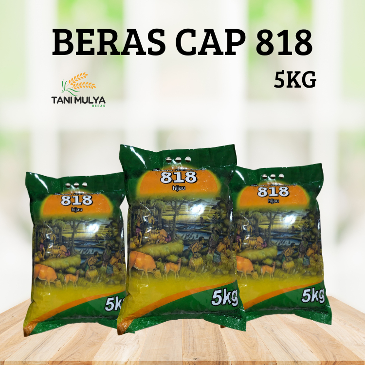 

Beras Cap 818 5Kg Beras Premium
