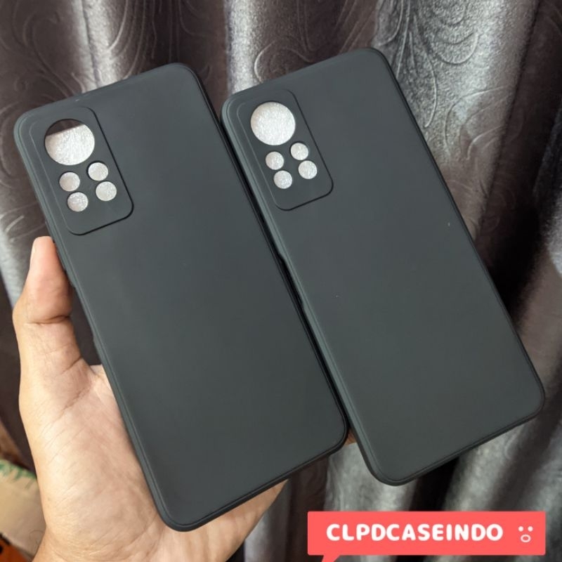 Soft Case Infinix Hot 11S Nfc Hitam Matte Slim