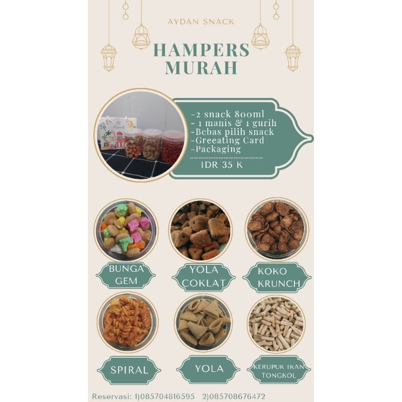 

hampers snack lebaran
