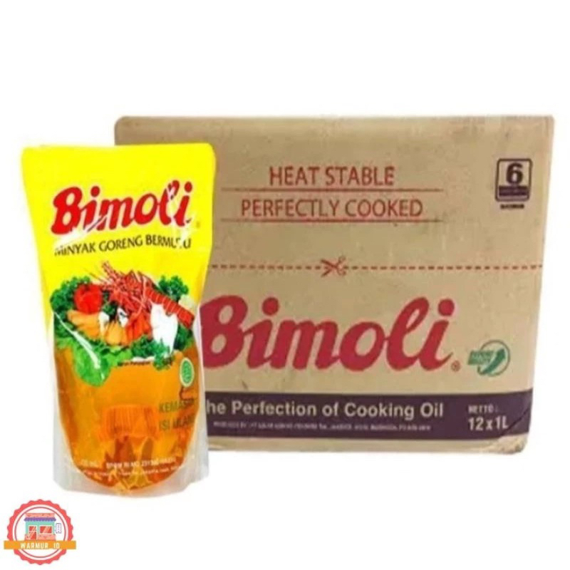 

minyak goreng bimoli 1 l & 2 l