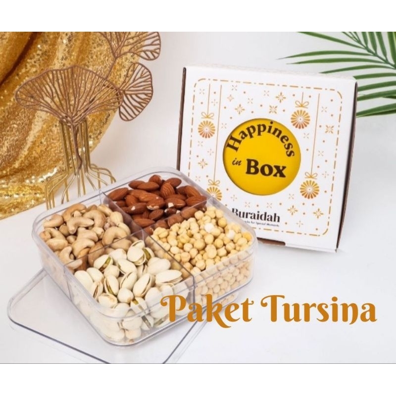 

Paket Tursina hampers 4in1 / oleh oleh haji