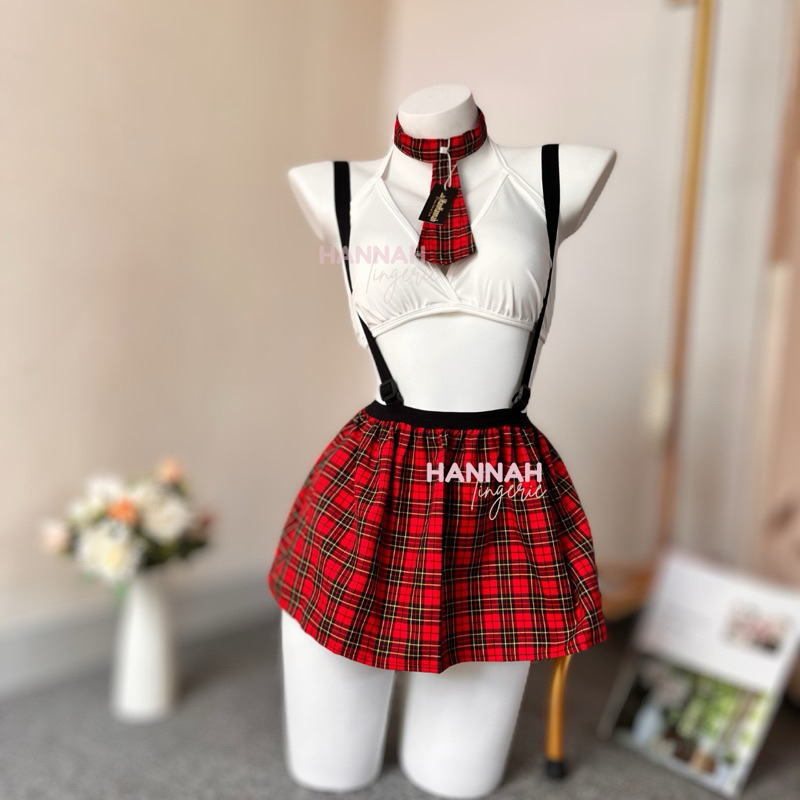 S-9XL Cosplay by HanHannah.id Student Baju Dinas Istri Lingerie Han Hannah Kostum Costume Jumbo Bigs