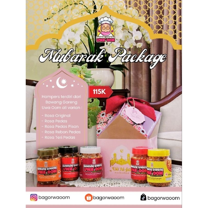 

MUBARAK HAMPERS SPESIAL IDUL FITRI BAWANG GORENG UWA OOM UNTUK TABURAN OPOR DAN RENDANG HARI LEBARAN
