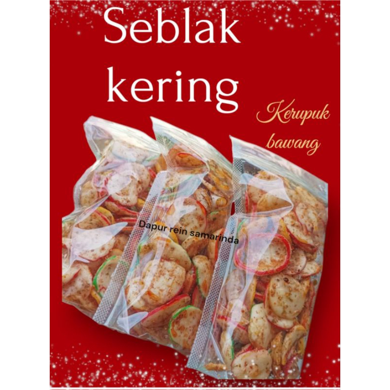 

seblak kerupuk bawang kemasan besar
