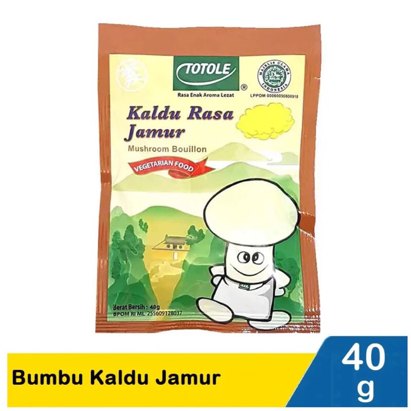 

Totole kaldu jamur 40 gr