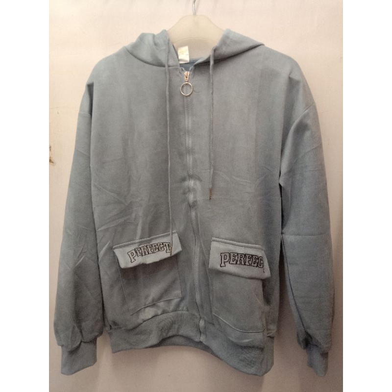 Jaket Crop Corduroy Premium
