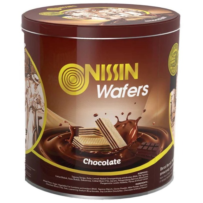 

NISSIN WAFER CHOCOLATE TIN 570GR