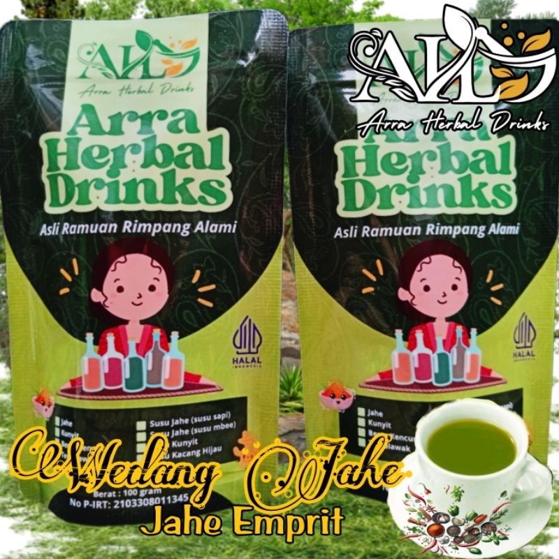 

Wedang Jahe Emprit bubuk + Gula 250 gr pouch langsung seduh Tanpa Ampas