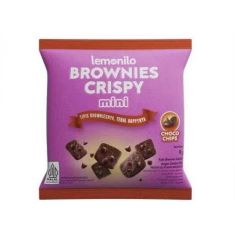 LEMONILO BROWNIES SNACK CRISPY MINI 9 GR