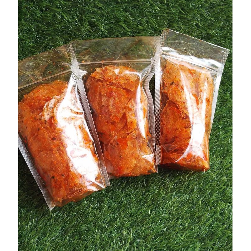 

kripik kaca pedas daun jeruk isi 150gram