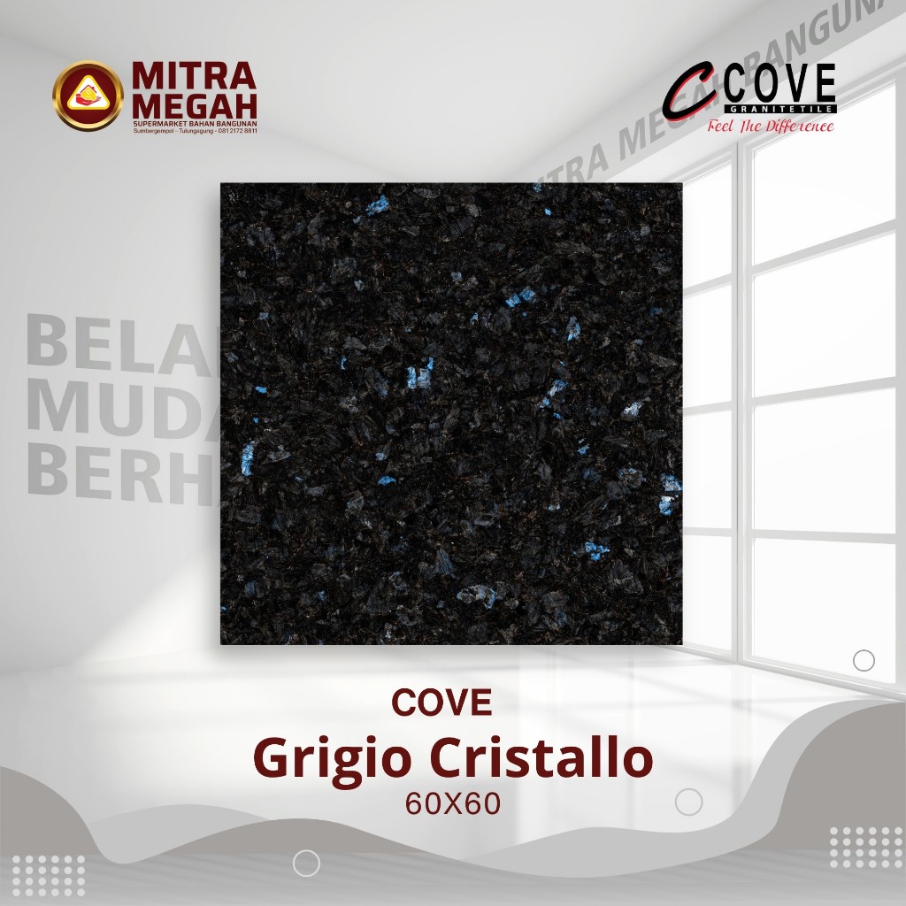 KERAMIK GRANIT COVE 6060 Grigio Cristallo