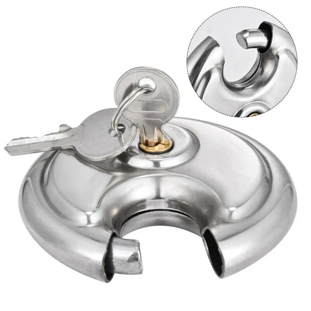 Gembok Kunci Bulat 70mm Gembok Anti Maling Padlock Gembok Gembok Kamar Kunci Gembok Bulat 2 Kunci