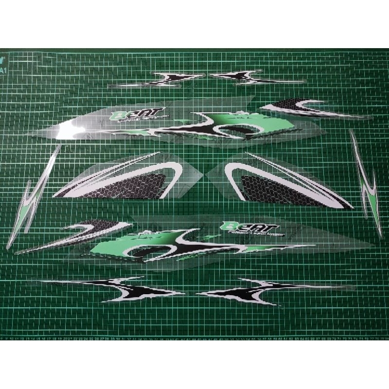 Striping transparan beat deluxe 2020 Vietnam style terbaru