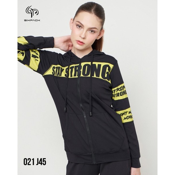 Setelan Jaket dan Joger Olahraga Wanita Jual Terpisah - Gym Fitness Aerobic Running Jogging Tenis - 