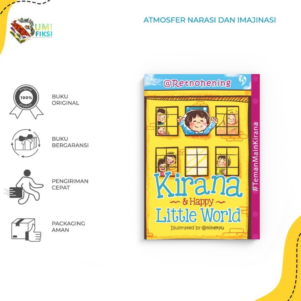 Buku Komik - Kirana & Happy Little World - Retno Hening Palupi - Gagasmedia - Bumifiksi