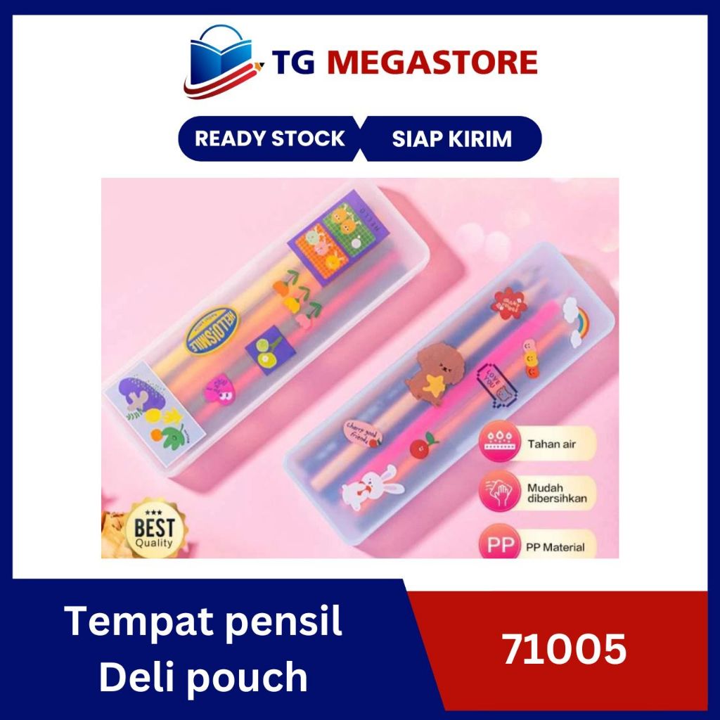 

Tempat pensil Deli pouch - 71005