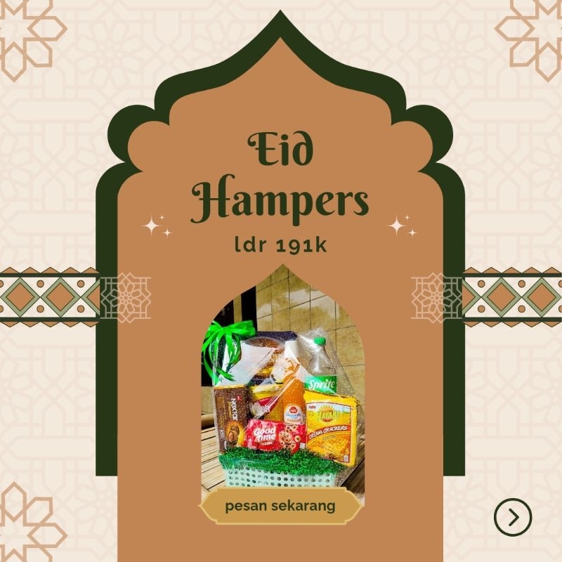 

Hampers snack dan minuman