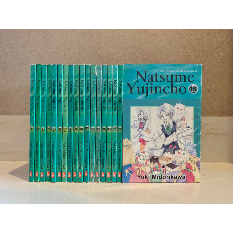 Komik Set Natsume Yujincho 1-18 on going by Yuki Midorikawa