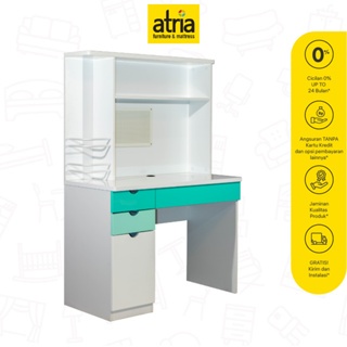 Atria Callison Meja Belajar Minimalis Green White
