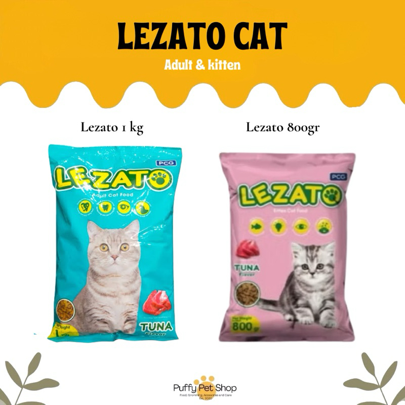 [MAKANAN KUCING] Lezato Adult & Lezato Kitten
