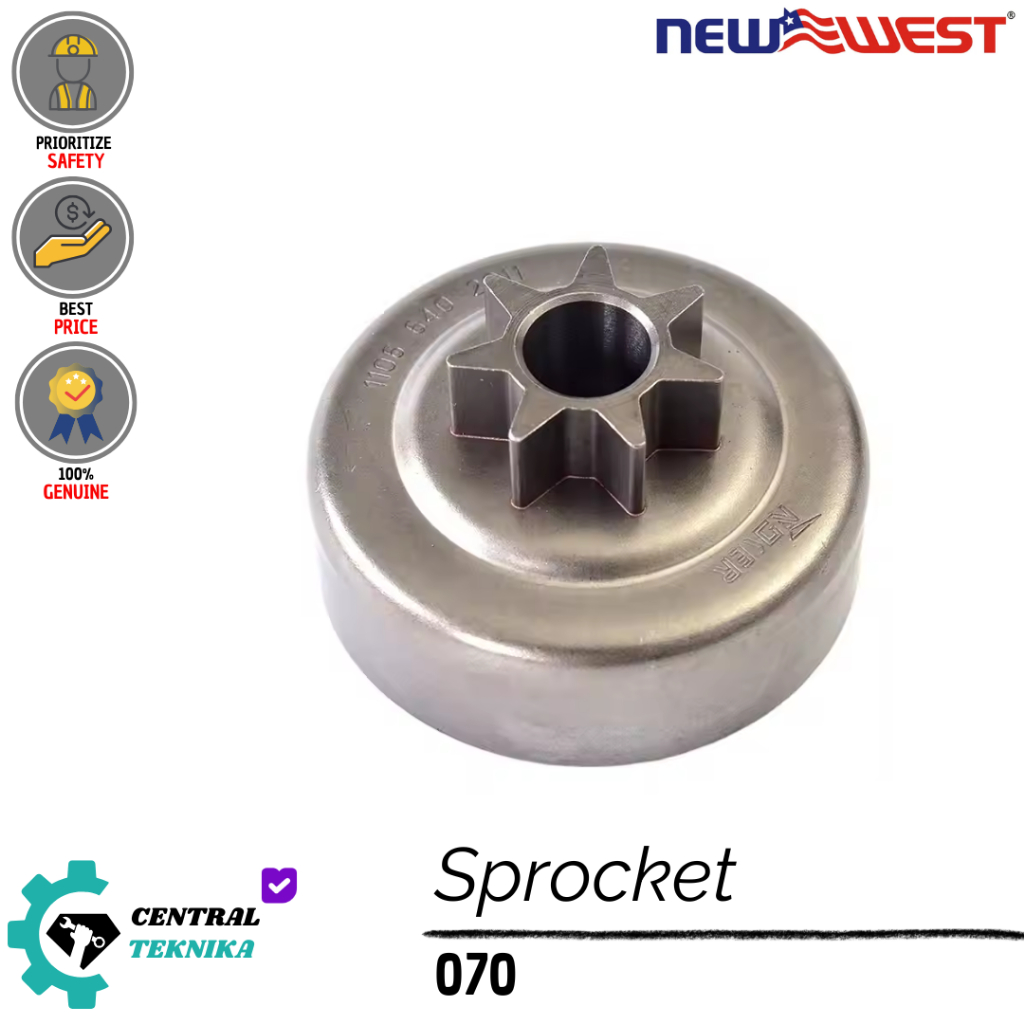 Sprocket Chainsaw 070 New West