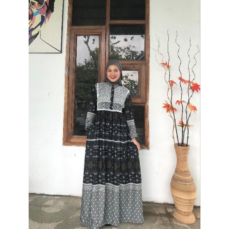 fanya dress gamis brukat , gamis brukat terbaru , gamis brukat rayon premium