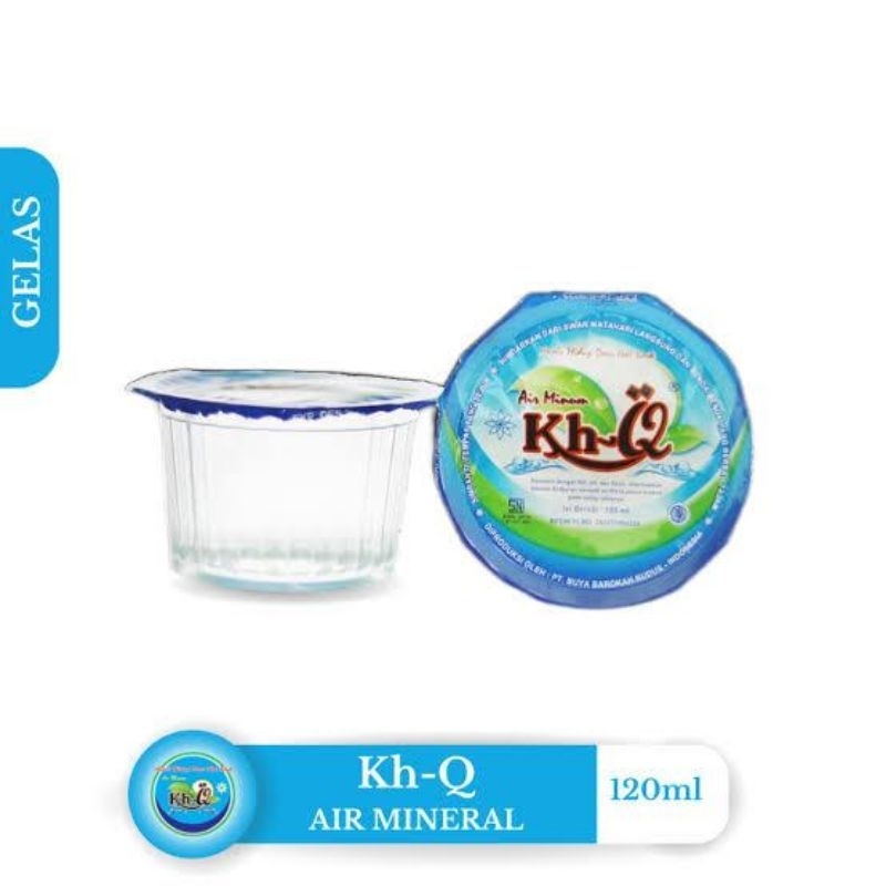 

KHQ Air Mineral Gelas 120 ml (48 pcs)