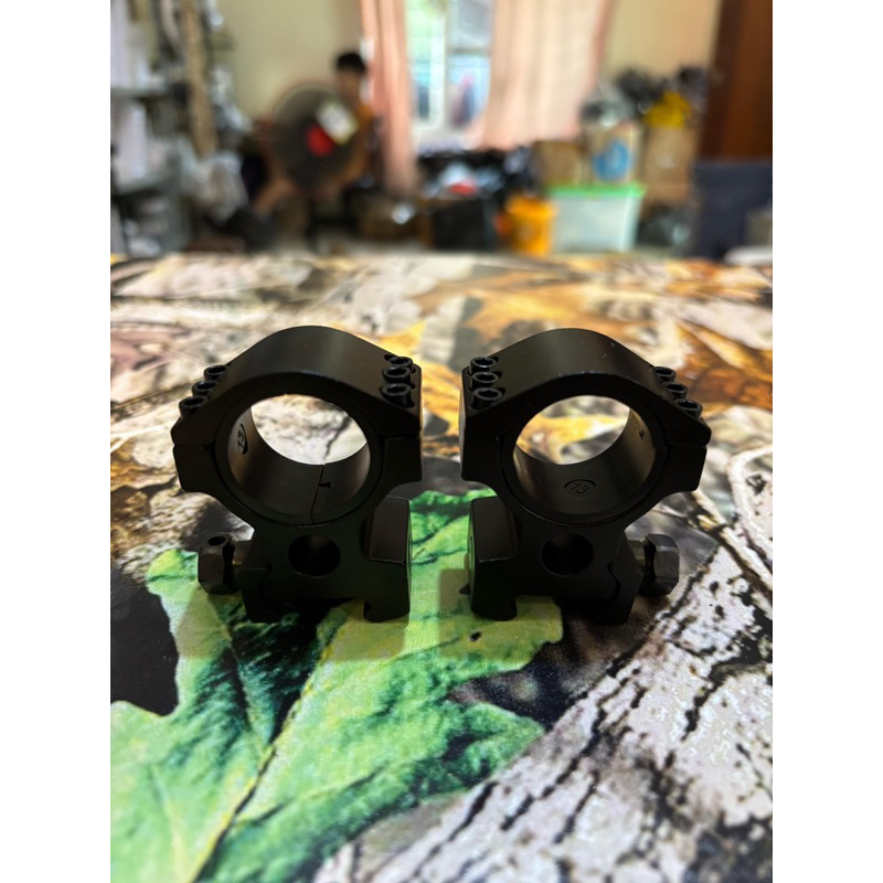 Mounting 3 baut od 25 dan 30 kaki rail 22 tinggi mounting teleskop