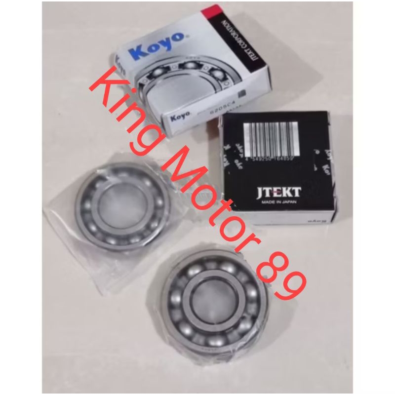 BEARING LAHER LAHAR KRUK AS NINJA R RR 2 tak 2tak c4 dan std ASLI original KOYO JAPAN