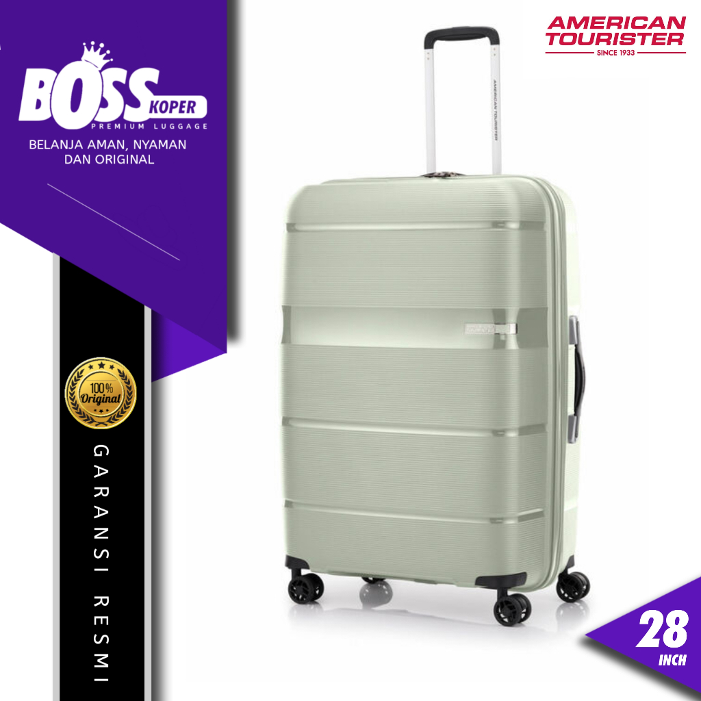 Koper 28 Inch AMERICAN TOURISTER Hardcase polypropylene Large Besar TSA By Samsonite Original