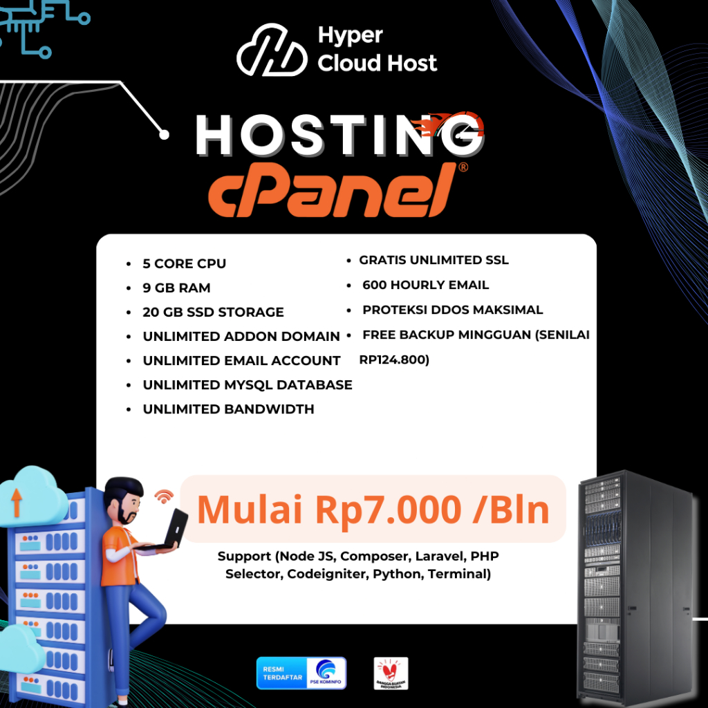 Hosting dan Domain sudah cpanel gratis Domain Bisa Perpanjangan Unlimited Traffic