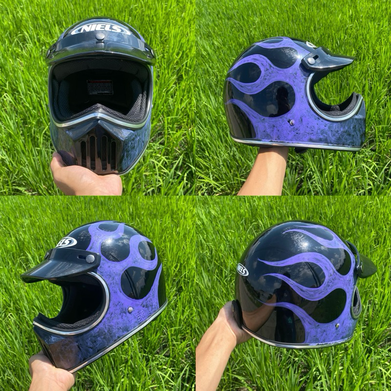 Helm cakil Niels + Pet