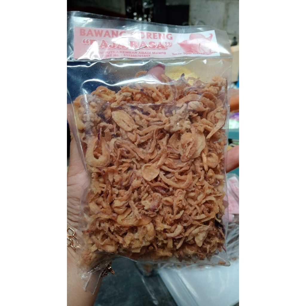 

Bawang merah goreng asli merk "raja rasa