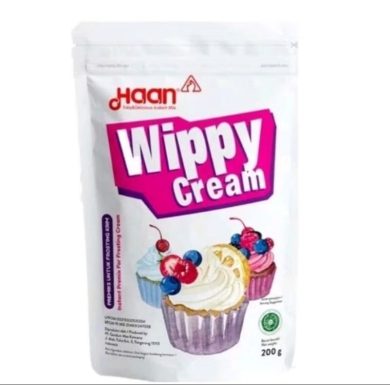 

HAAN WIPPY CREAM 200 gram