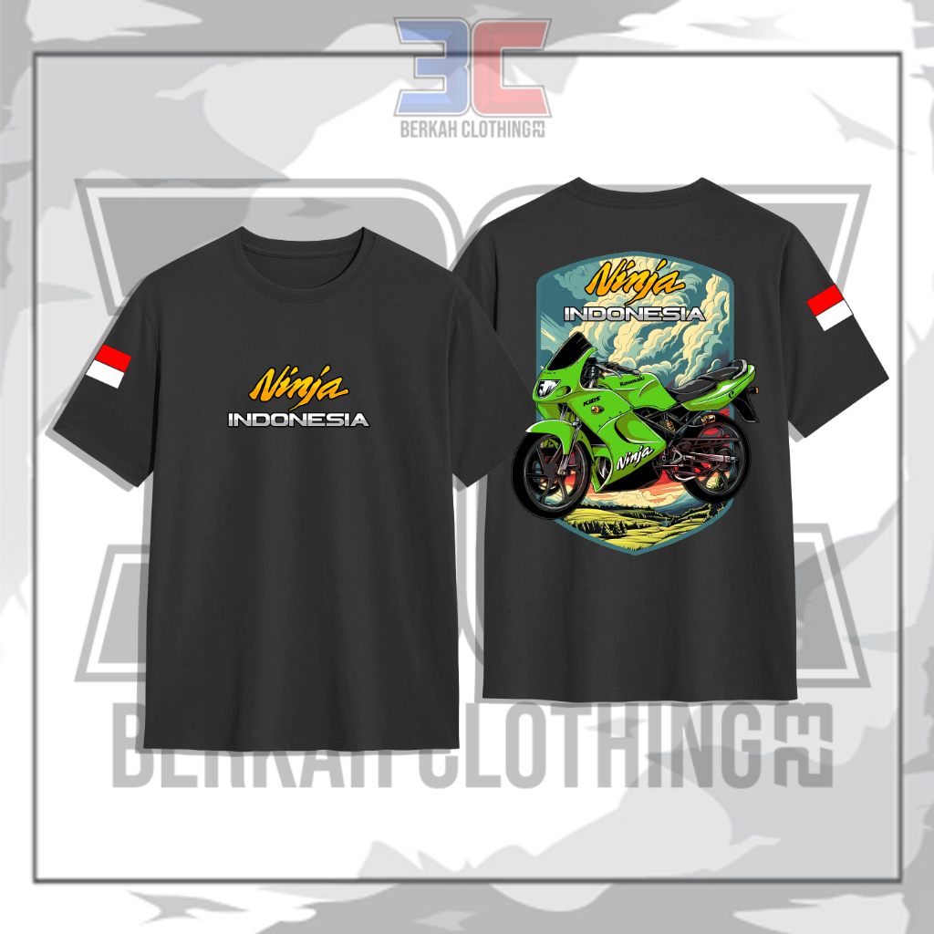 Kaos Komunitas Kawasaki Ninja Indonesia Kode 1