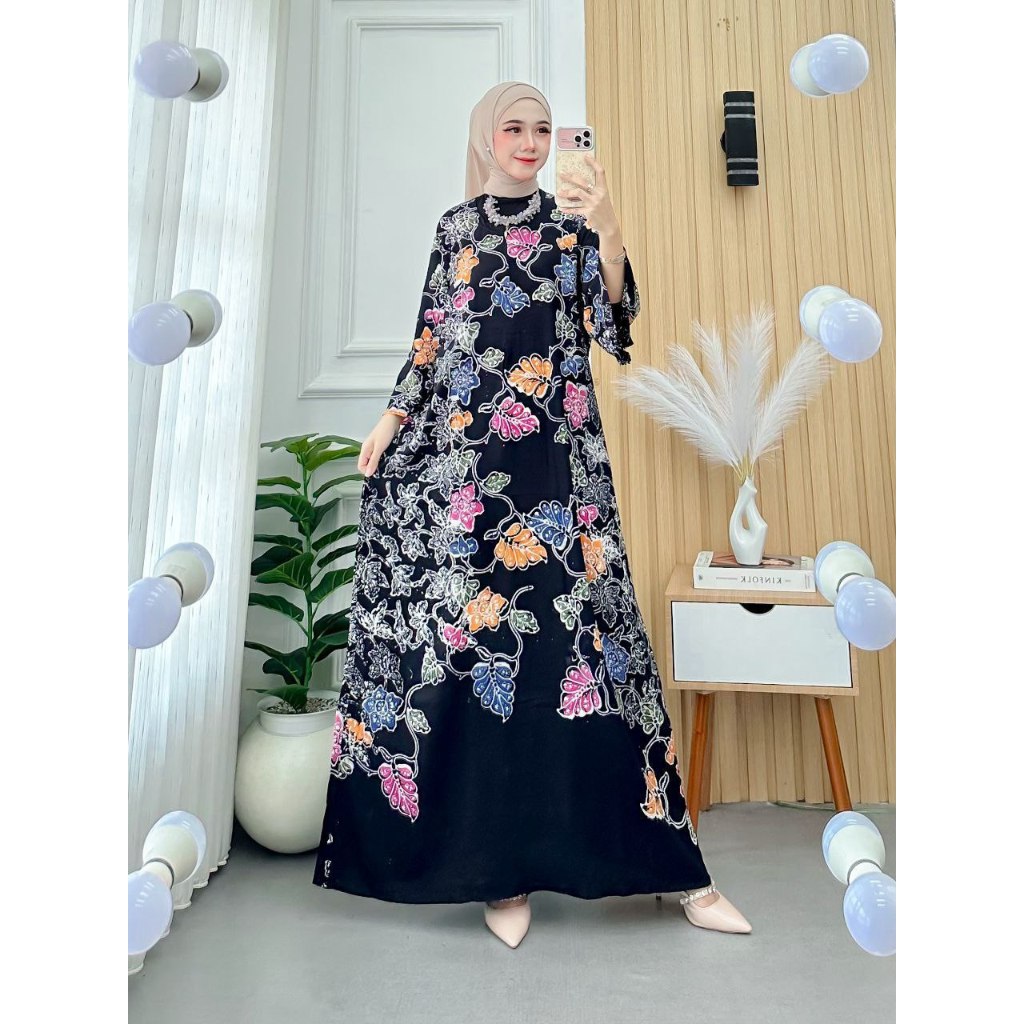 GAMIS CAP JUMBO / GAMIS BATIK / GAMIS MODIS / GAMIS WARNA PASTEL/ GAMIS MURAH