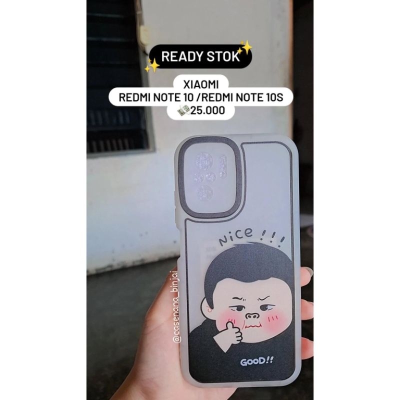 [READY STOK] Casing Xiaomi Redmi Note 10/Redmi Note 10S | Soft Case Redmi Note  10 Note 10S